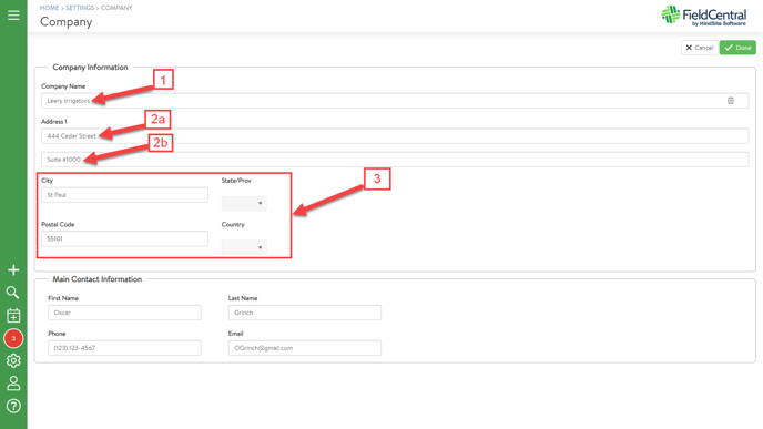 3- Name Address City State Zip